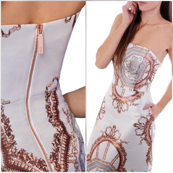 🍒NWT🍒 TED BAKER VERSAILLES GOWN - Picture 4 of 9